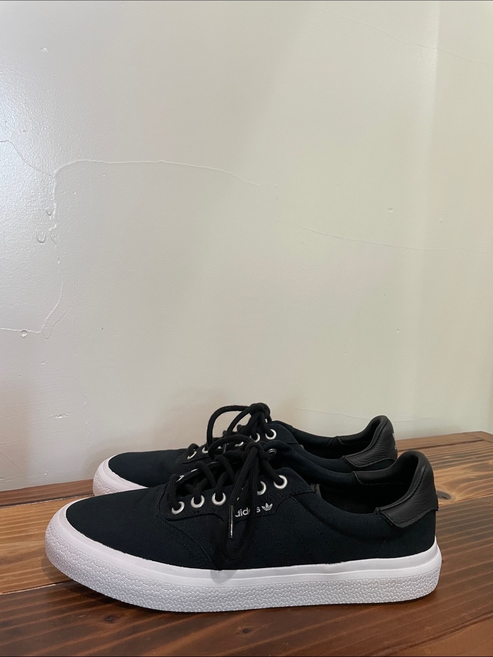 Adidas 3MC Core Black White Sneakers Men’s Sz 8 Skateboard Shoes Low Top G54662 - Picture 5 of 11